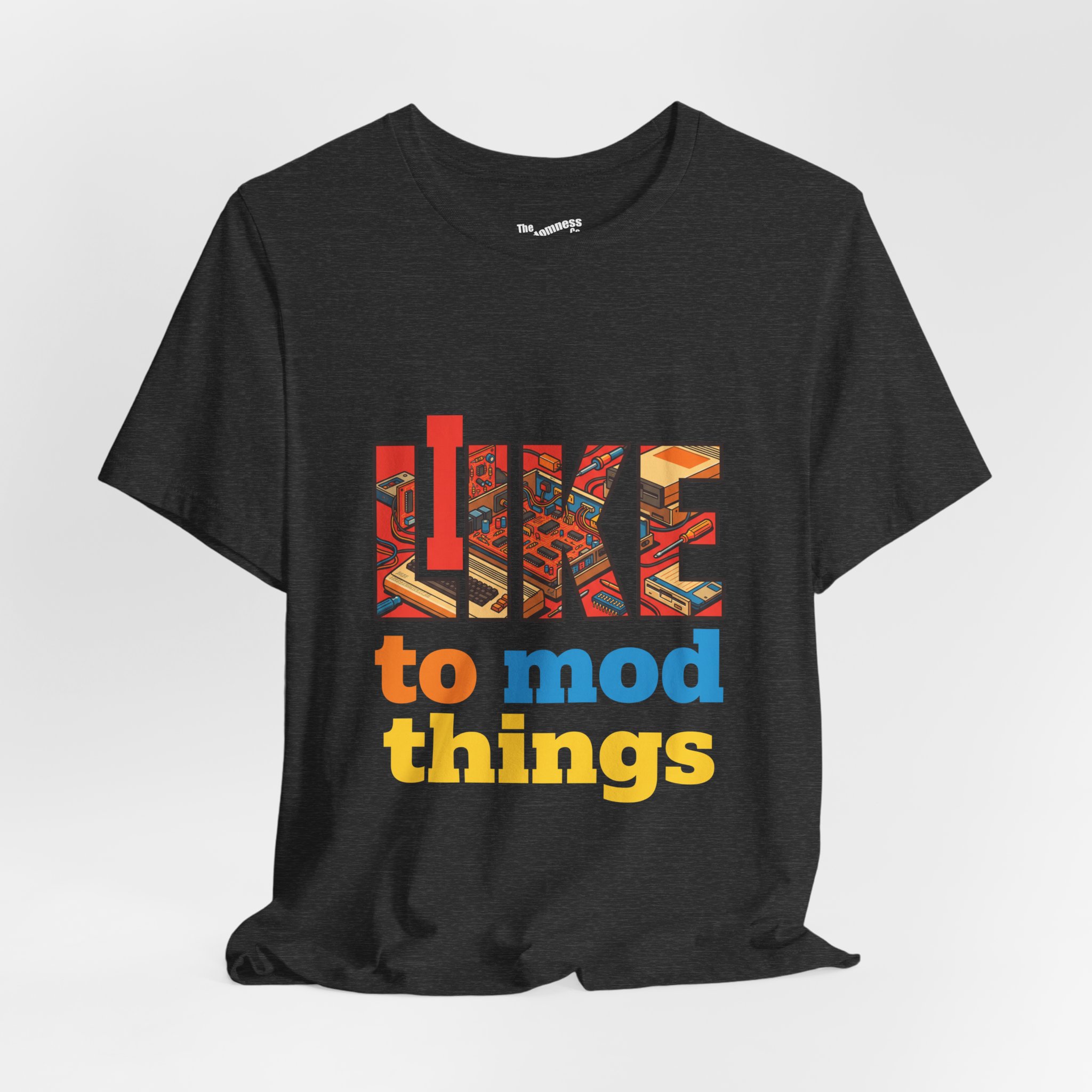 I Like To Mod Things - Retro Gamer Modder T-Shirt - Funny Vintage PC Tinkerer Hacker - Image 8