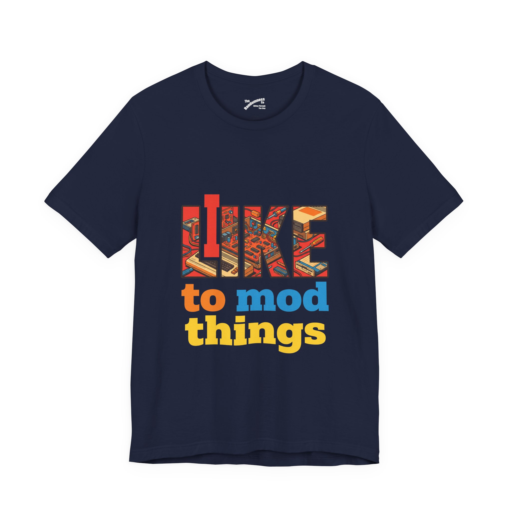 I Like To Mod Things - Retro Gamer Modder T-Shirt - Funny Vintage PC Tinkerer Hacker - Image 9