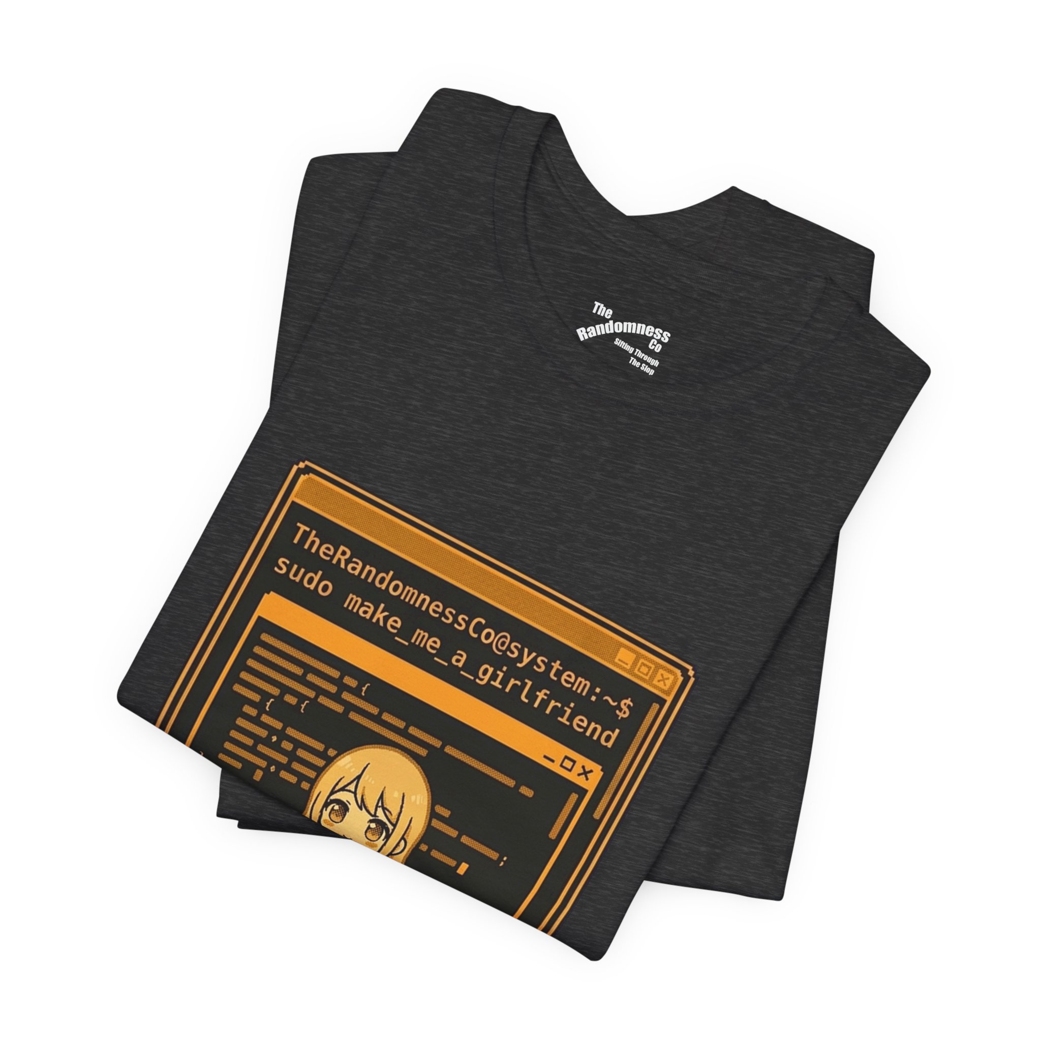 Sudo Make Me A Girlfriend - Funny Linux Terminal Anime T-Shirt - Image 6