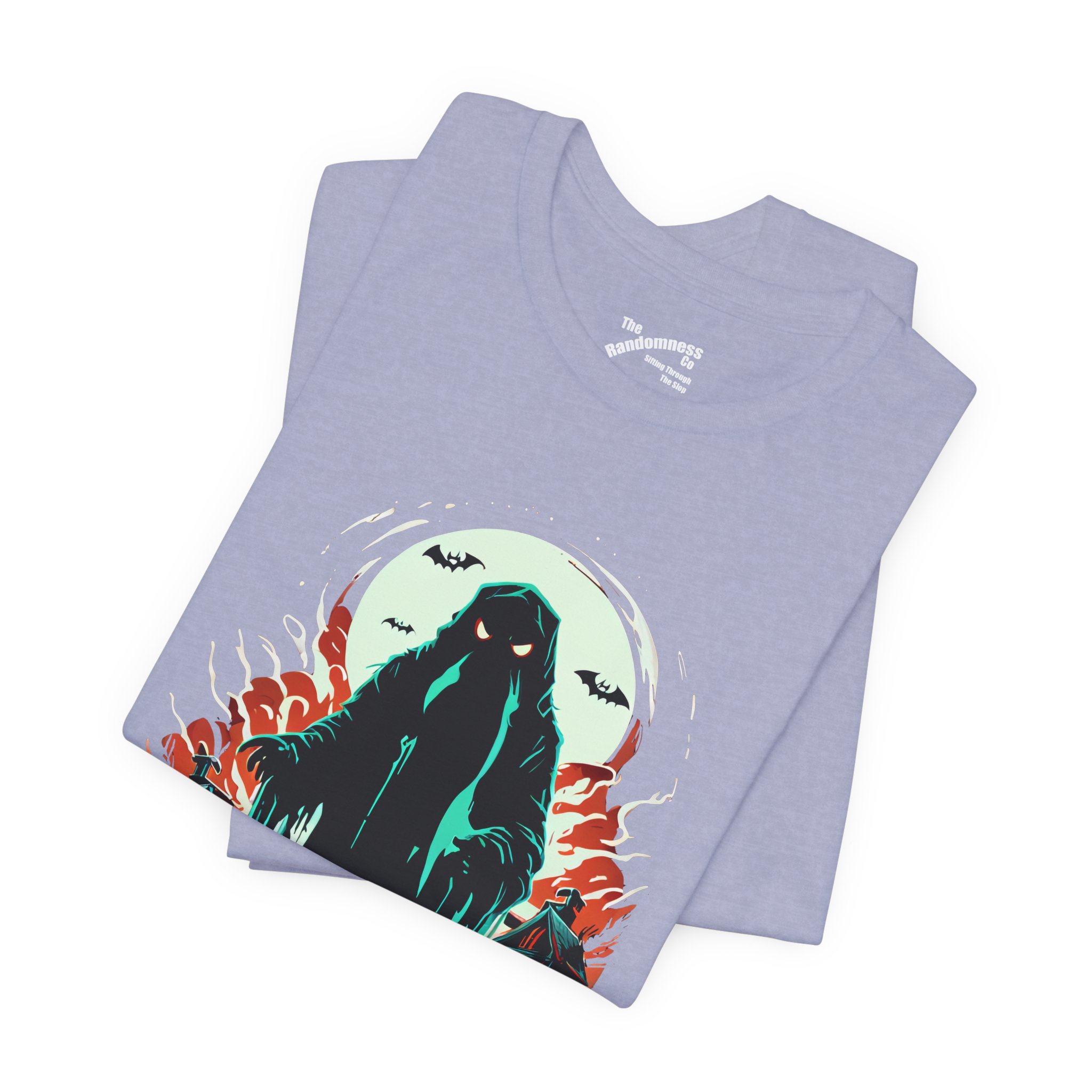 Ghostly Figure & Jack-o'-Lantern in Moonlit Halloween Scene - Image 6