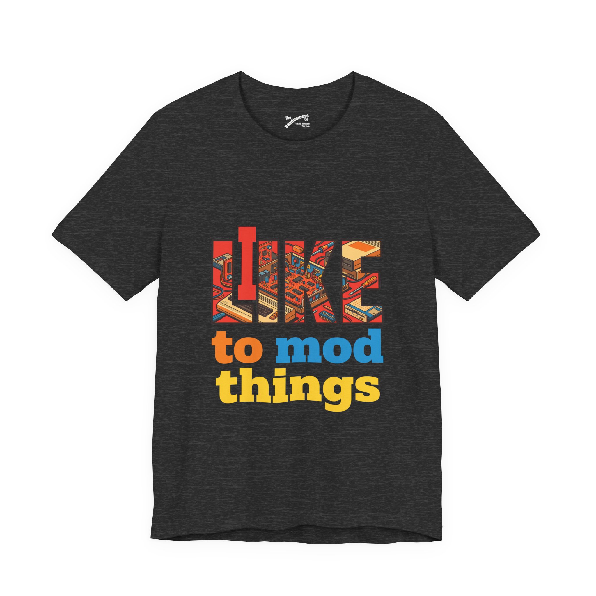 I Like To Mod Things - Retro Gamer Modder T-Shirt - Funny Vintage PC Tinkerer Hacker - Image 5