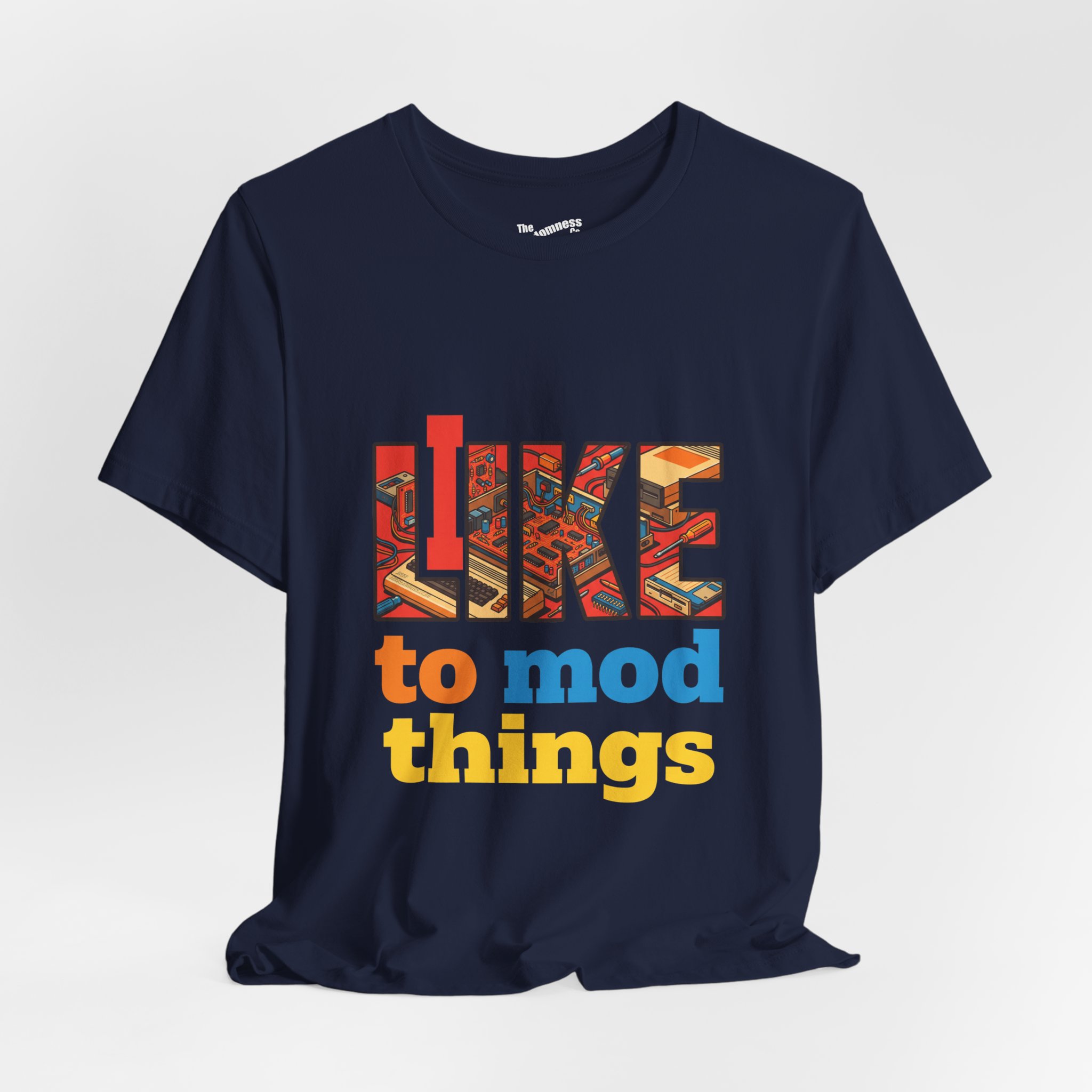 I Like To Mod Things - Retro Gamer Modder T-Shirt - Funny Vintage PC Tinkerer Hacker - Image 12
